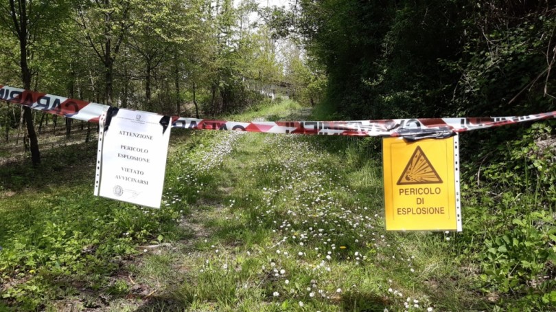 Camagna: era finto l'ordigno nel casolare